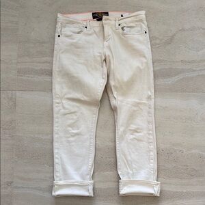 Lucky Brand Cream Ankle Jeans